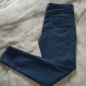 A.n.a  Women's Blue Skinny Leg Jeggings